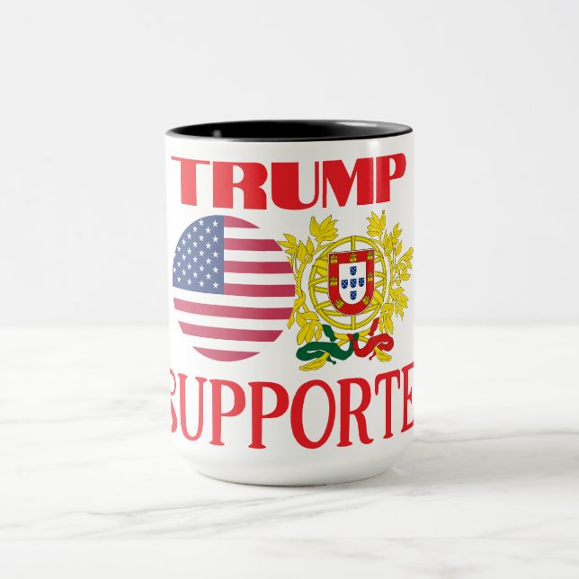 Portuguese Trump supporter Mug (Center)