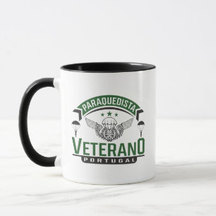 Portuguese Veteran Paratrooper Mug