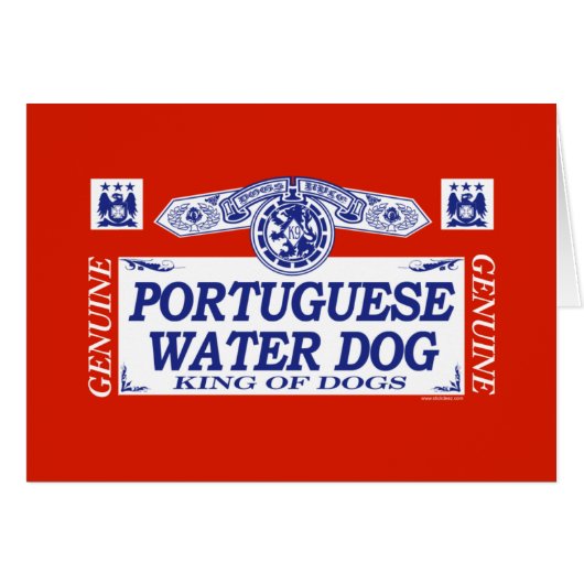 Portuguese Water Dog (Front Horizontal)