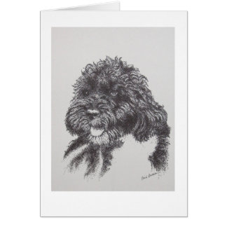 Portuguese Water Dog Bo Obama Cards