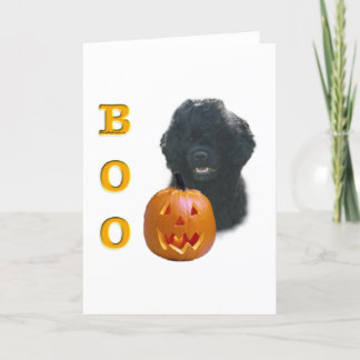 Portuguese Water Dog Boo Card