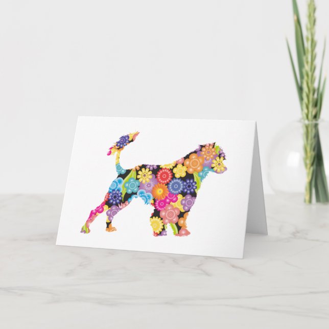 Portuguese Water Dog Card (Front)