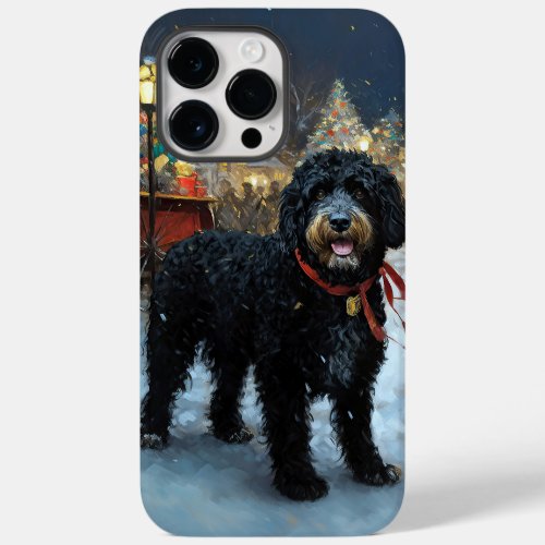 Portuguese Water Dog Christmas Festive Season Case_Mate iPhone 14 Pro Max Case