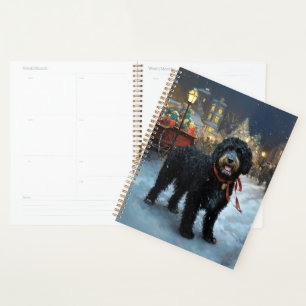 Portuguese Water Dog Christmas Festive Season Planner