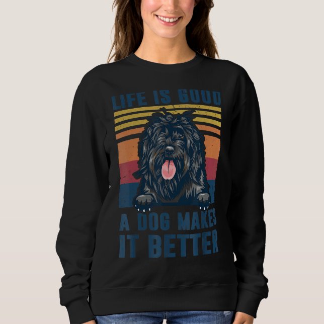 Portuguese Water Dog   Dog Dad Mom Men Women Sweatshirt (Front)