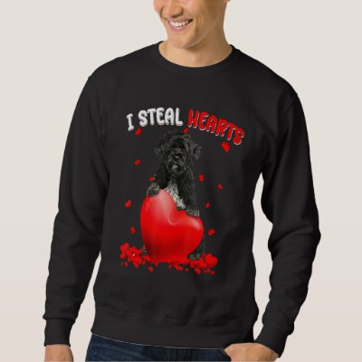 Portuguese Water Dog Dog I Steal Hearts Cute Valen Sweatshirt