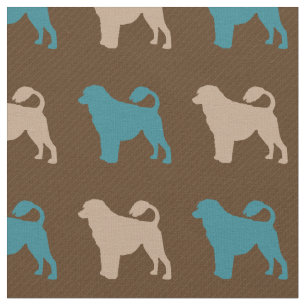 Portuguese Water Dog Fabric