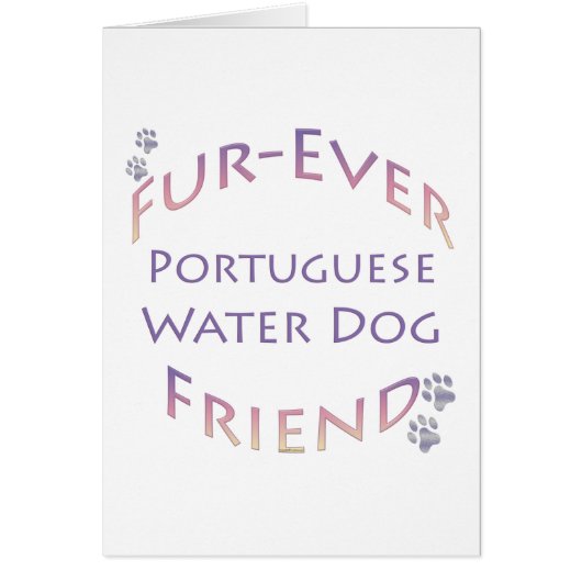 Portuguese Water Dog Furever (Front)