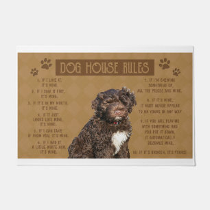 Portuguese Water Dog House Rules, If It Broken Doormat