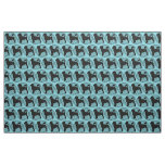 Portuguese Water Dog Lion Waves Fabric