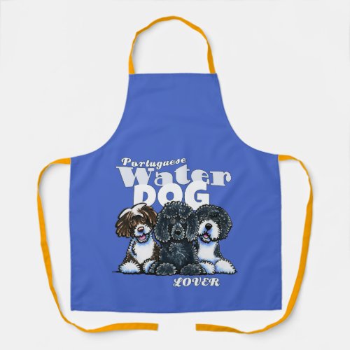 Portuguese Water Dog Lover Apron