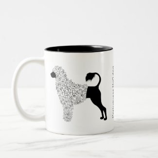 Portuguese water dog mug