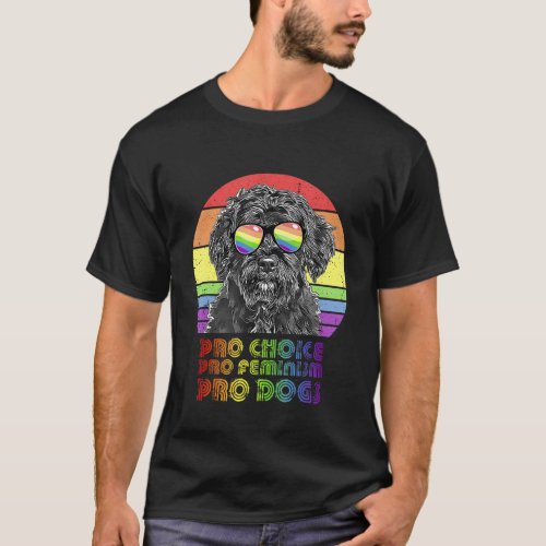 Portuguese Water Dog Pro Choice Pro Feminism Pro D T_Shirt