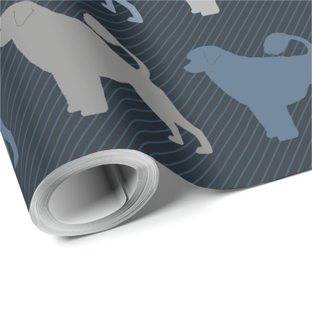 Portuguese Water Dog Wrapping Paper (Roll Corner)