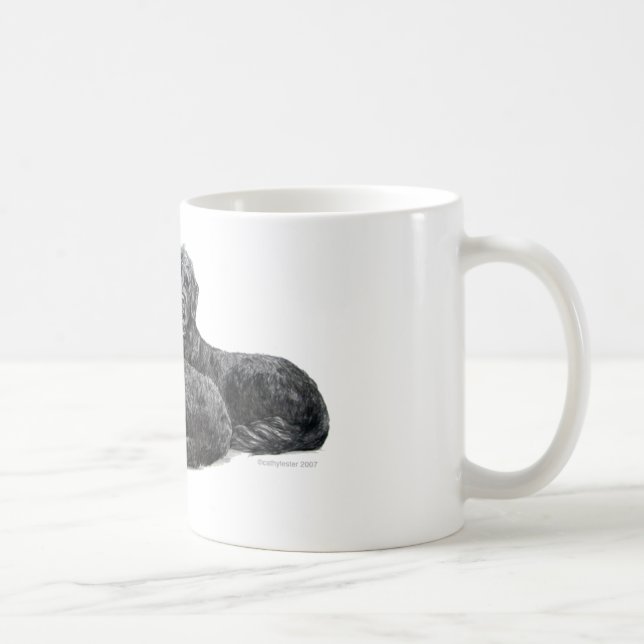 Portuguese Water Dogs Coffee Mug (Right)
