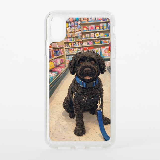 Portuguese Water Dogs Speck Glitter iPhone XS Max Speck iPhone XS Max Case (Front)