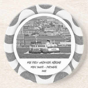 Portuguese waves cobblestone First Vacation Coaster