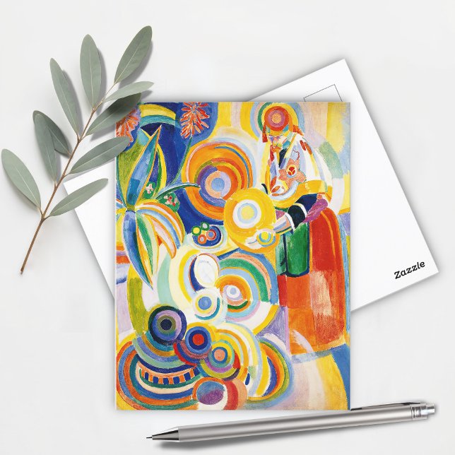 Portuguese Woman, Delaunay   Postcard (Creator Uploaded)