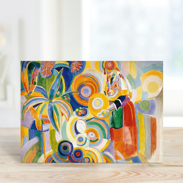 Portuguese Woman | Robert Delaunay Card (Creator Uploaded)