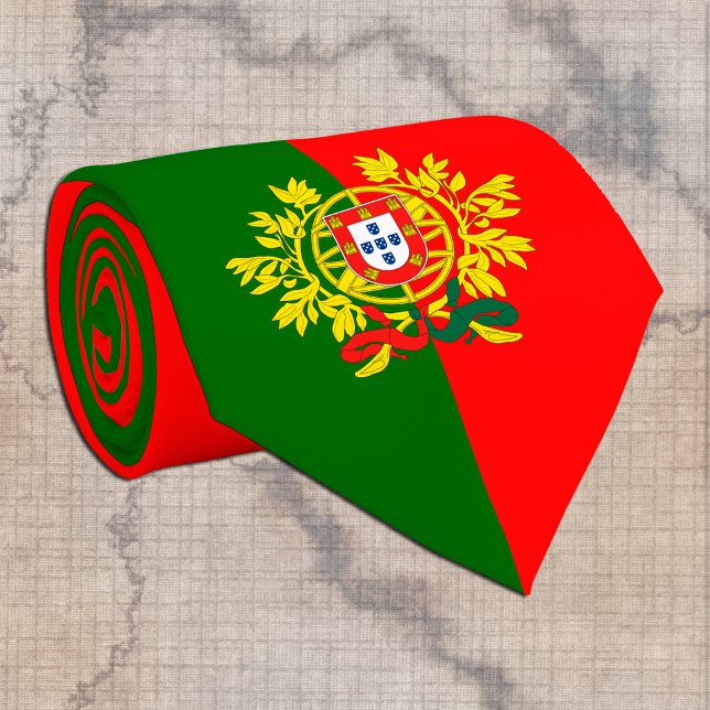 Portuguse Flag & Portugal business / fashion Neck Tie (Creator Uploaded)