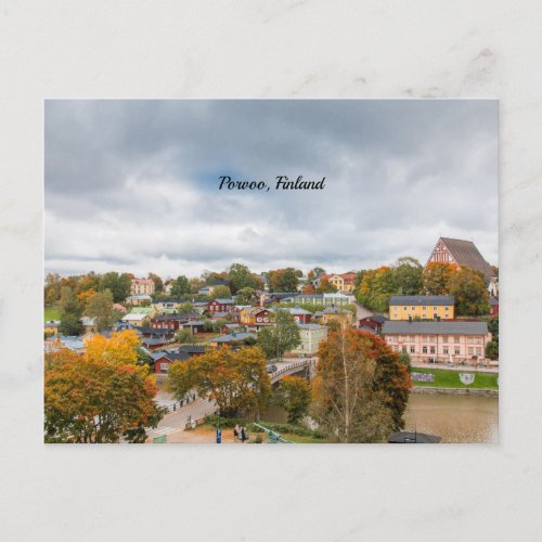 Porvoo Finland Postcard