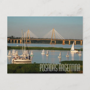Posadas Argentina Postcard