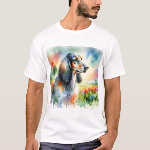 Posavac Hound Essence AREF807 _ Watercolor T_Shirt