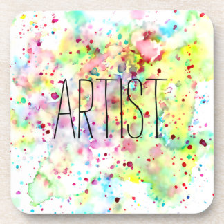 posavasos colorido beverage coaster