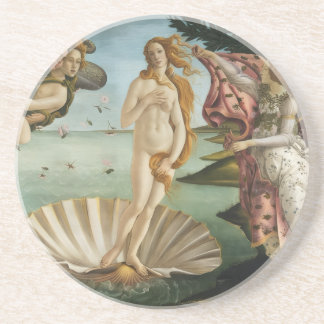 Posavasos de El nacimiento de Venus de Sandro Coaster