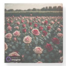 Posavasos Floral Roses