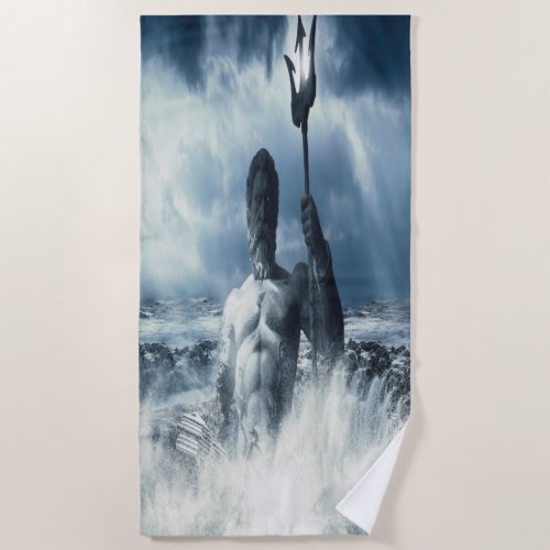 Poseidon Beach Towel
