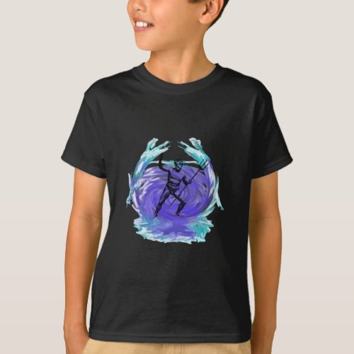Poseidon God of the Sea 1 T_Shirt