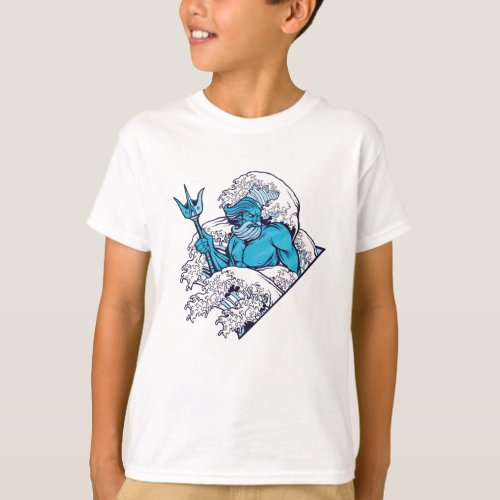 Poseidon god T_Shirt
