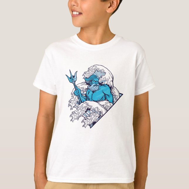 Poseidon god T-Shirt (Front)