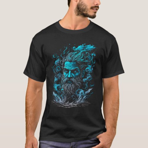 Poseidon Greek Mythology Neptune T_Shirt