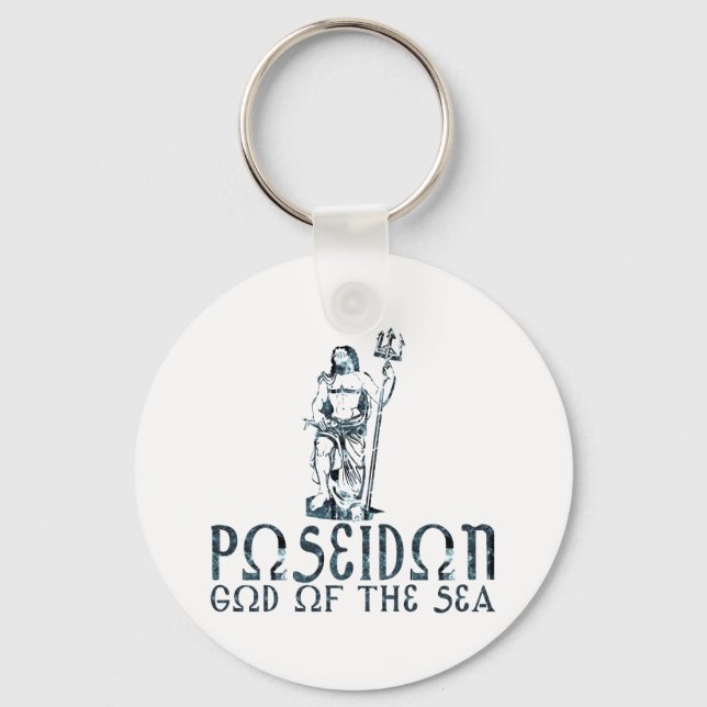Poseidon Keychain (Front)