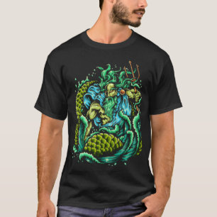 Poseidon - King Of The Sea Greek Mythology Ocean T-Shirt