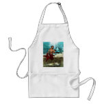 Poseidon Merman Adult Apron
