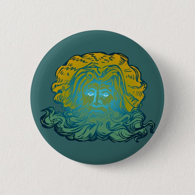 Poseidon Neptun Button (Front)
