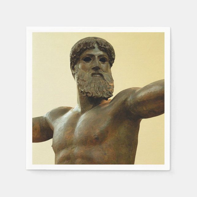 Poseidon Paper Napkins (Front)