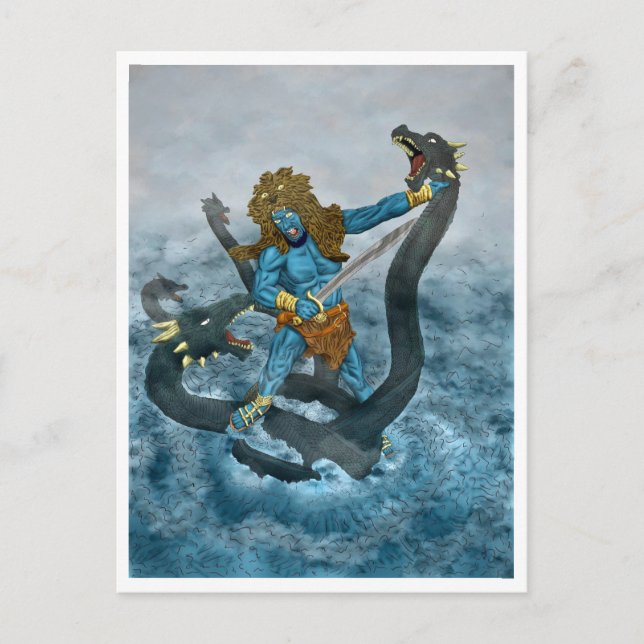 Poseidon Postcard (Front)