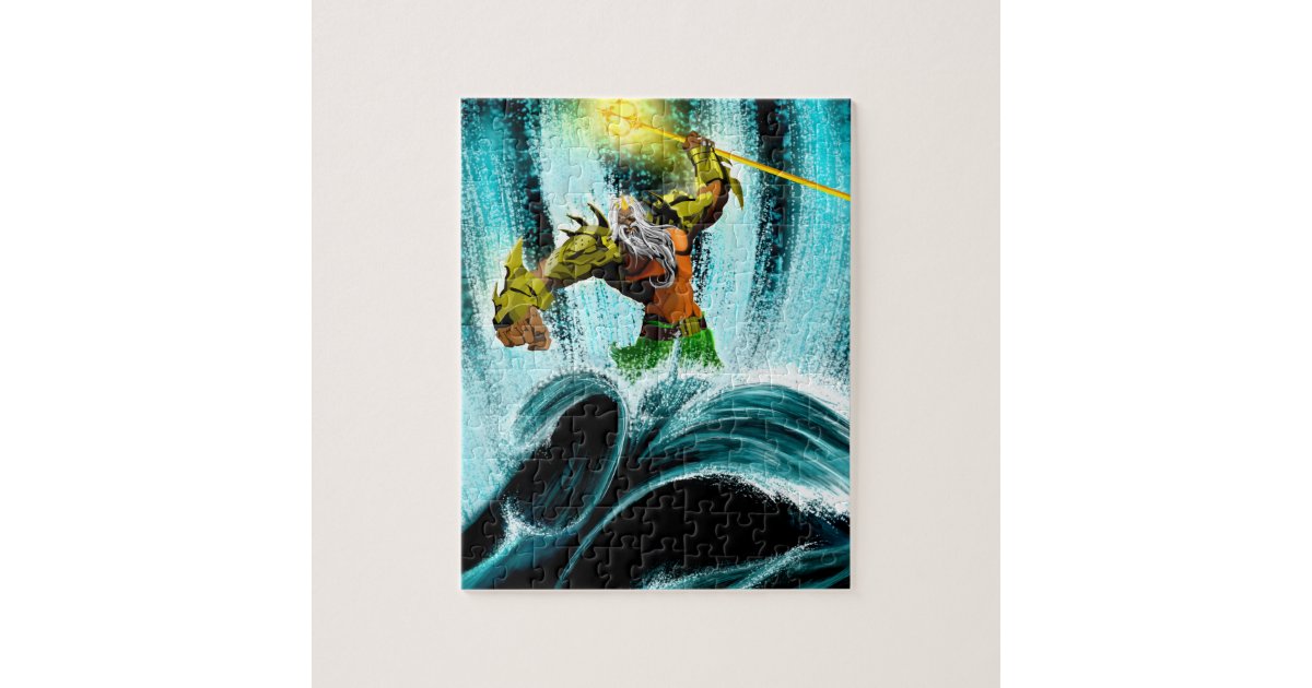 Poseidon Puzzle Zazzle Poseidon Puzzle Zazzle