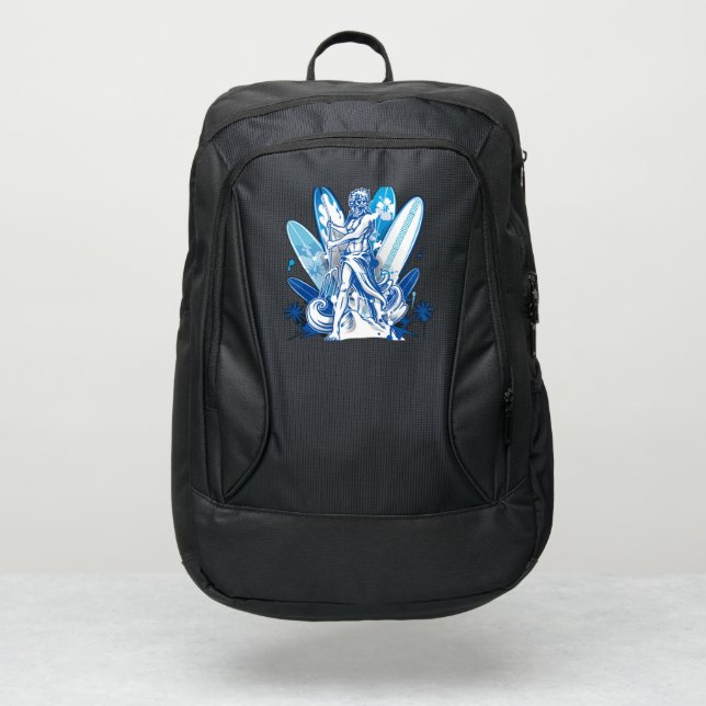 Poseidon The Surfer  JanSport Backpack (Front)