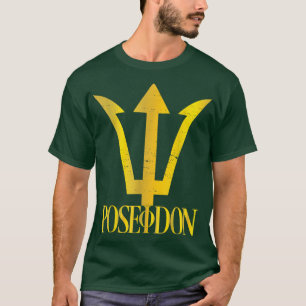 Poseidon Trident Ancient Greece Power Symbol Sea G T-Shirt