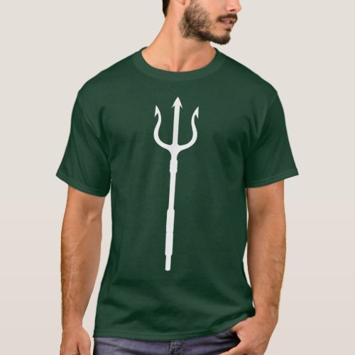Poseidon Trident Neptune Greek God Costume Design T_Shirt