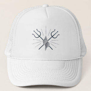 Poseidon Trident Trucker Hat