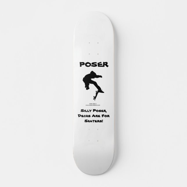 Poser Skateboard 5 Deck (Front)