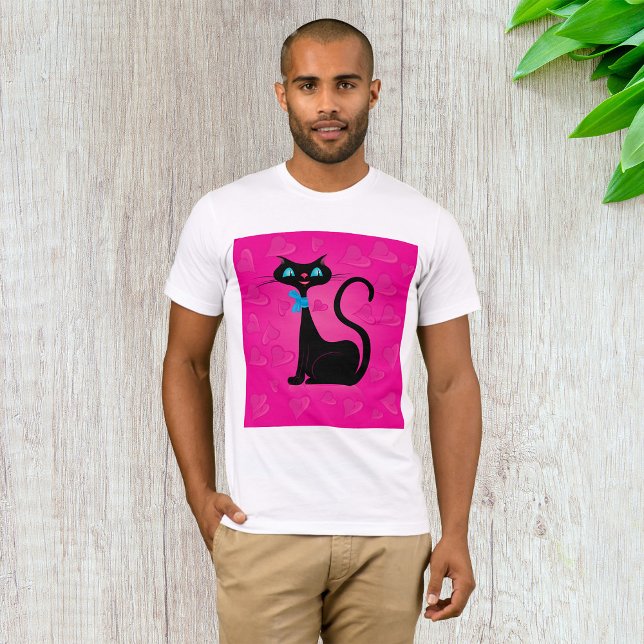 Posh Black Cat Mens T-Shirt (Creator Uploaded)