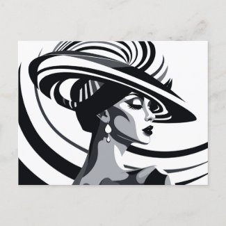 POSH CHIC #2 POSTCARD