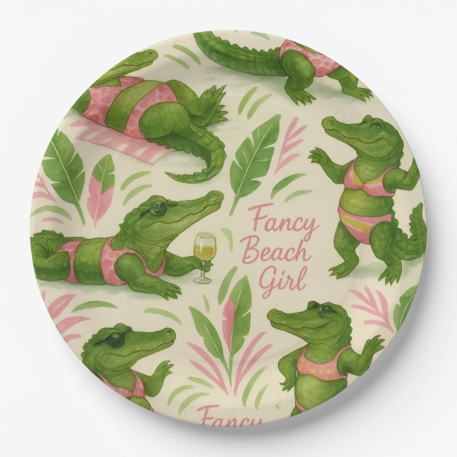 Posh Gator Plates (Front)